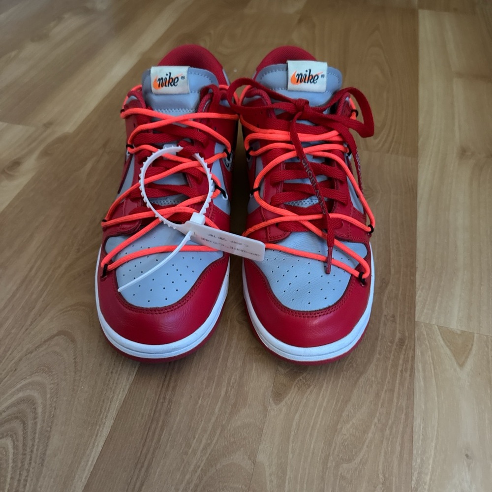 Off-White x Nike Red University Dunks